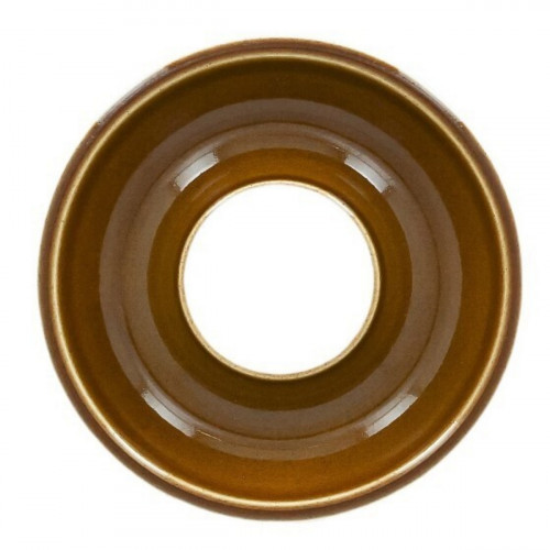 Couvercle rond bronze porcelaine vitrifiée Ø 13 cm Ashore Rak