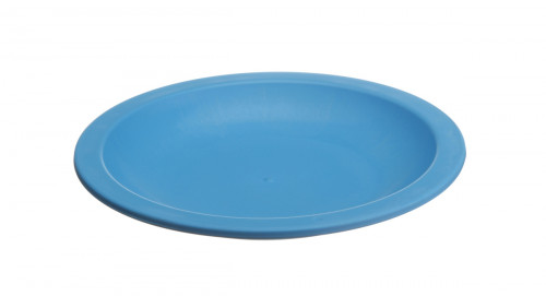 Assiette rond bleu fibre végétale Ø 13,4 cm Lilitouch Saint Romain