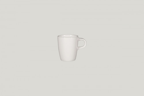 Tasse à expresso rond blanc porcelaine vitrifiée 9 cl Ø 5,8 cm Rakstone Ease Rak