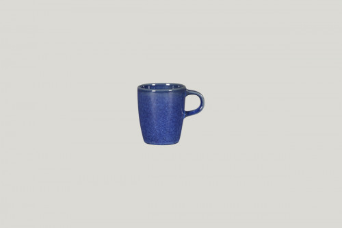 Tasse à expresso rond bleu porcelaine vitrifiée 9 cl Ø 5,8 cm Rakstone Ease Rak