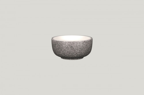 Bol rond gris porcelaine vitrifiée Ø 12 cm Rakstone Ease Rak