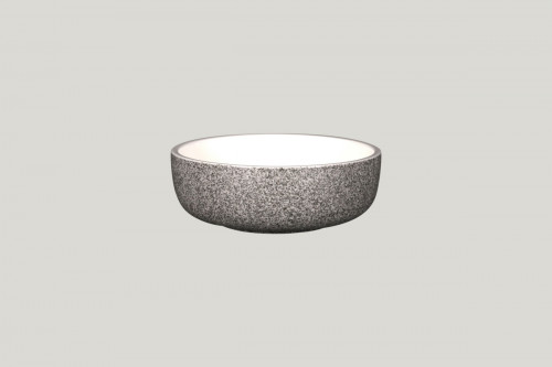 Bol rond gris porcelaine vitrifiée Ø 16 cm Rakstone Ease Rak