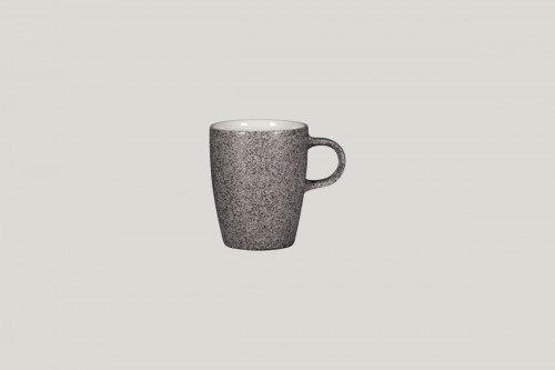 Tasse à thé gris porcelaine vitrifiée 20 cl Ø 7 cm Rakstone Ease Rak