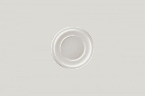 Assiette plate rond gris porcelaine vitrifiée Ø 16,1 cm Rakstone Ease Rak