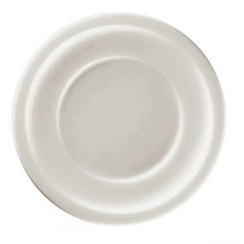 Assiette plate rond gris porcelaine vitrifiée Ø 23,7 cm Rakstone Ease Rak
