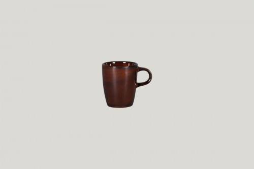 Tasse à expresso rond cuivre porcelaine vitrifiée 9 cl Ø 5,8 cm Rakstone Ease Rak