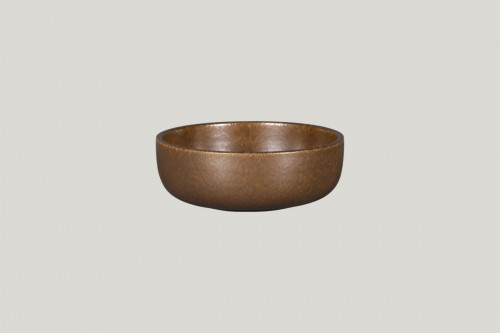 Bol rond bronze porcelaine vitrifiée Ø 16 cm Rakstone Ease Rak