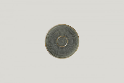 Sous tasse à café rond Peridot porcelaine vitrifiée Ø 15 cm Rakstone Spot Rak
