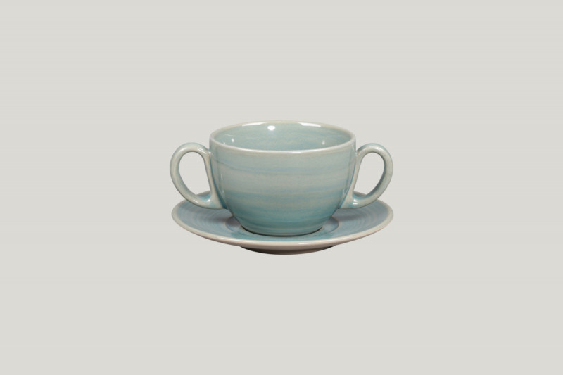 Tasse à bouillon Saphire porcelaine vitrifiée 28 cl Ø 10,5 cm Rakstone Spot Rak