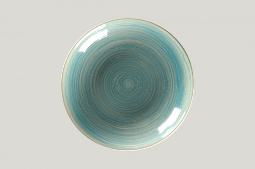 Assiette coupe creuse rond Saphire porcelaine vitrifiée Ø 27,8 cm Rakstone Spot Rak
