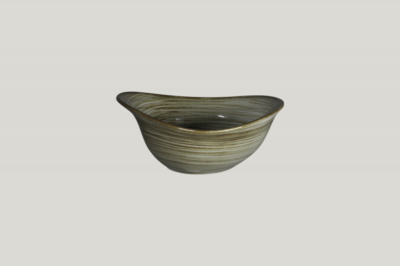 Bol triangulaire Peridot porcelaine vitrifiée 18,5 cm Rakstone Spot Rak