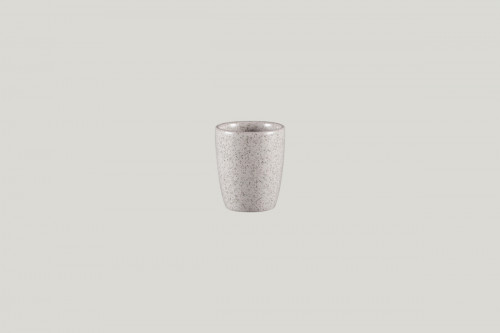 Gobelet expresso gris porcelaine vitrifiée 9 cl Ø 5,8 cm Rakstone Ease Rak