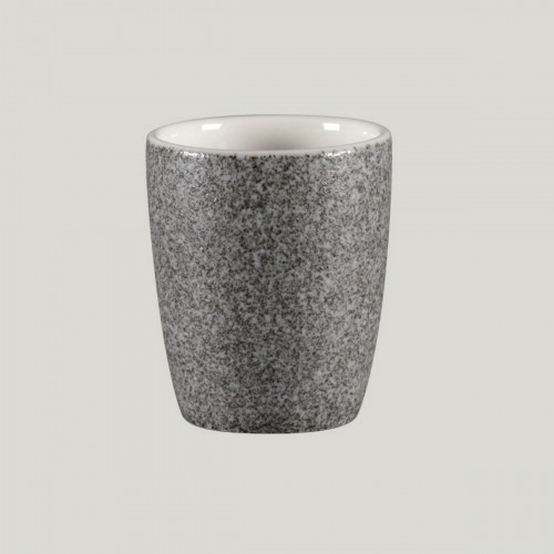 Gobelet expresso gris porcelaine vitrifiée 9 cl Ø 5,8 cm Rakstone Ease Rak