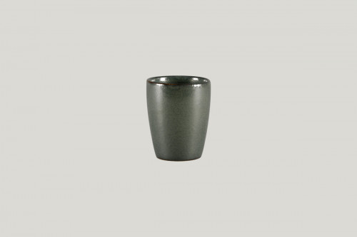 Gobelet à thé noir porcelaine vitrifiée 23 cl Ø 7,3 cm Rakstone Ease Rak