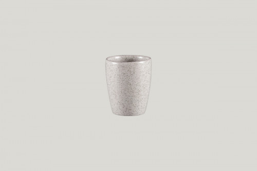 Gobelet à thé gris porcelaine vitrifiée 23 cl Ø 7,3 cm Rakstone Ease Rak