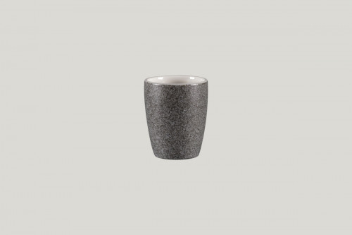 Gobelet à thé gris porcelaine vitrifiée 23 cl Ø 7,3 cm Rakstone Ease Rak