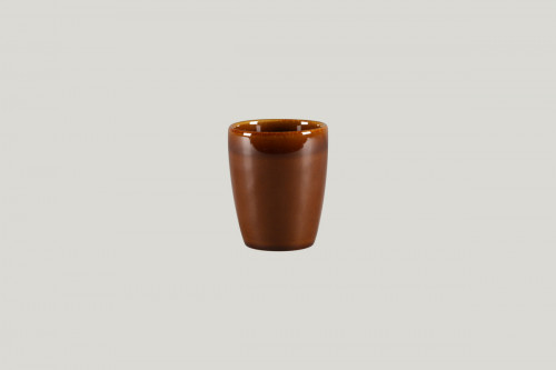 Gobelet à thé Miel porcelaine vitrifiée 23 cl Ø 7,3 cm Rakstone Ease Rak
