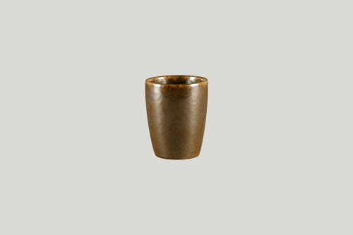 Gobelet à thé bronze porcelaine vitrifiée 23 cl Ø 7,3 cm Rakstone Ease Rak