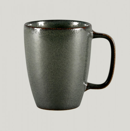 Mug noir porcelaine vitrifiée 30 cl Ø 8 cm Rakstone Ease Rak