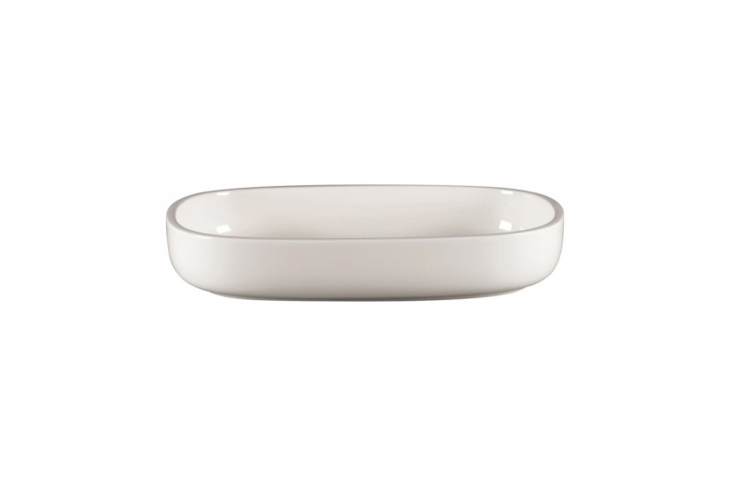 Plat creux blanc porcelaine vitrifiée 26 cm Rakstone Ease Rak
