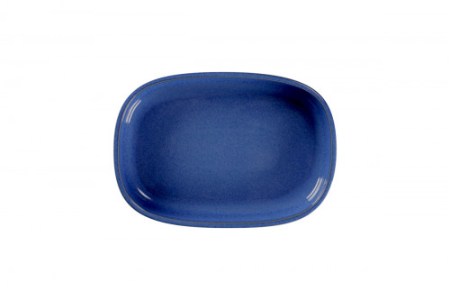 Plat creux bleu porcelaine vitrifiée 26 cm Rakstone Ease Rak