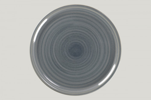 Assiette à pizza rond Jade porcelaine vitrifiée Ø 32,8 cm Rakstone Spot Rak