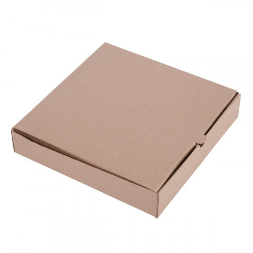 Boîte à pizza brun 33x33x4 cm Earth Essentials (100 pièces)