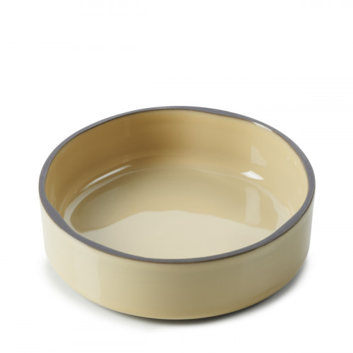 Coupelle rond beige porcelaine culinaire Ø 11 cm Caractère Revol