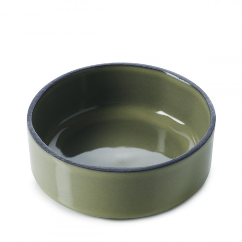 Coupelle rond vert porcelaine culinaire Ø 8 cm Caractère Revol