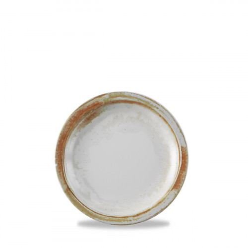 Assiette plate rond beige porcelaine vitrifiée Ø 23 cm Finca Sanstone Dudson