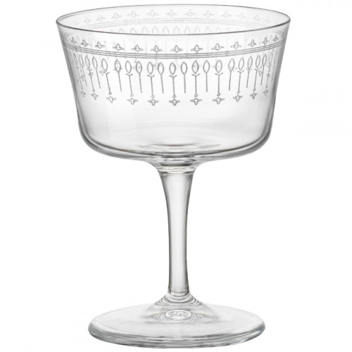 Verre à cocktail fizz 22 cl Novecento Art Deco Bormioli Rocco