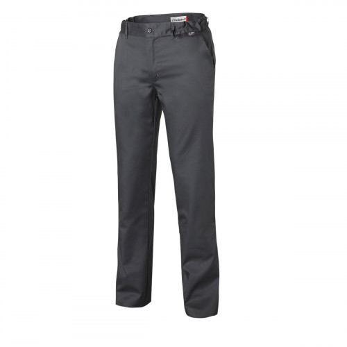 Pantalon de cuisine gris anthracite 50 Pebeo Molinel