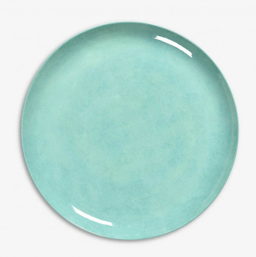 Assiette plate rond azure grès émaillé Ø 26,5 cm Feast By Ottolenghi Serax