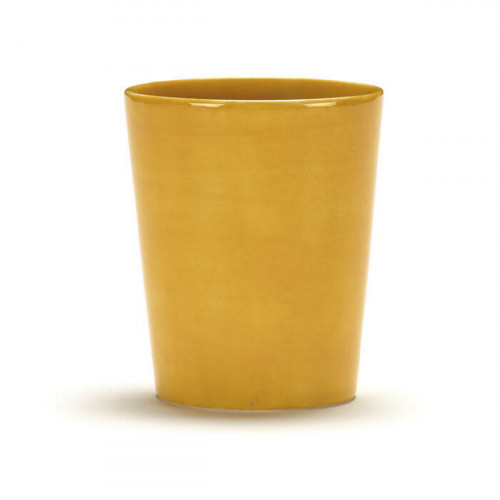 Tasse à thé rond sunny yellow grès émaillé 33 cl Ø 8,5 cm Feast By Ottolenghi Serax