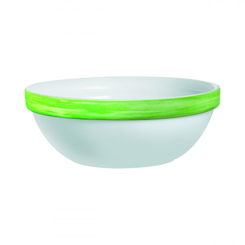 Bol rond vert verre opal Ø 17 cm Arcoroc