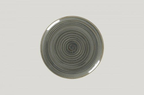 Assiette plate rond Peridot porcelaine vitrifiée Ø 24 cm Rakstone Spot Rak
