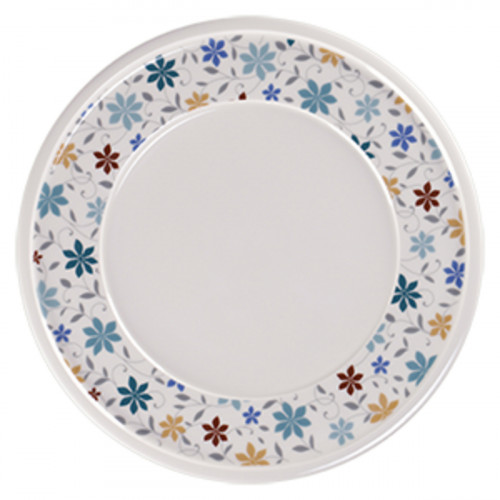 Assiette plate blanc porcelaine vitrifiée Ø 31,8 cm Rakstone Ease Décor Summer Rak