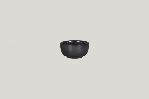 Ramequin rond noir porcelaine vitrifiée Ø 8 cm Rakstone Ease Rak