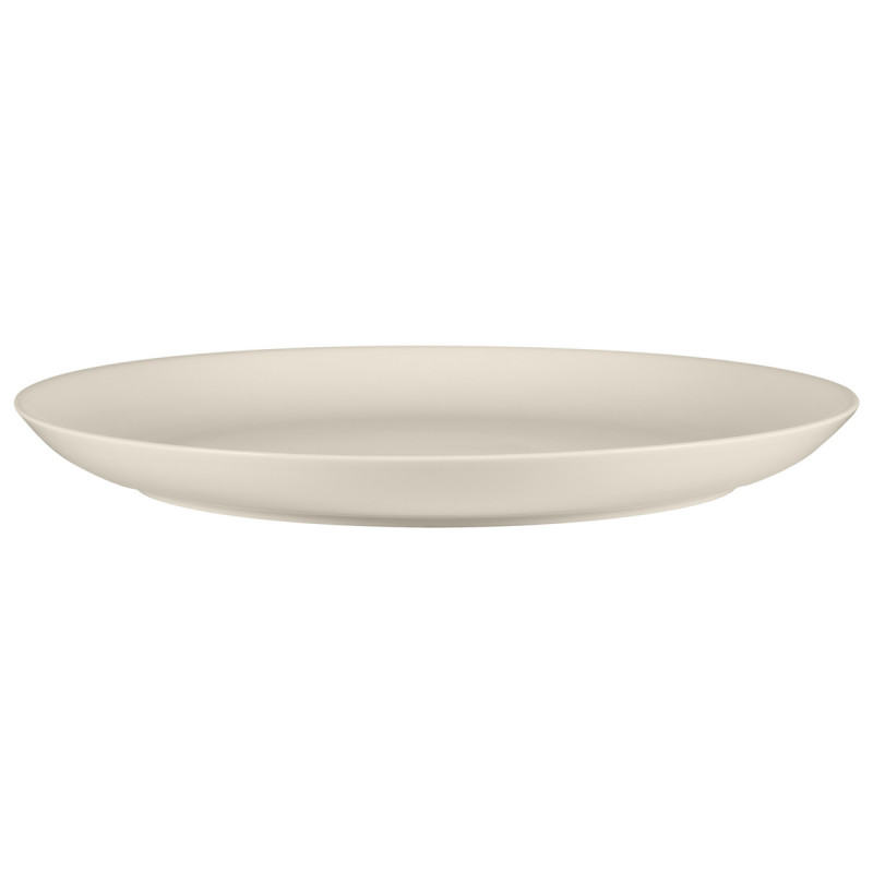 Assiette coupe plate rond blanc porcelaine bone china Ø 20,8 cm Fedra Rak