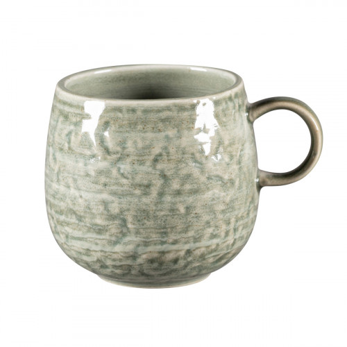 Mug rond Sage porcelaine vitrifiée 33 cl Ø 9 cm Krush Rak