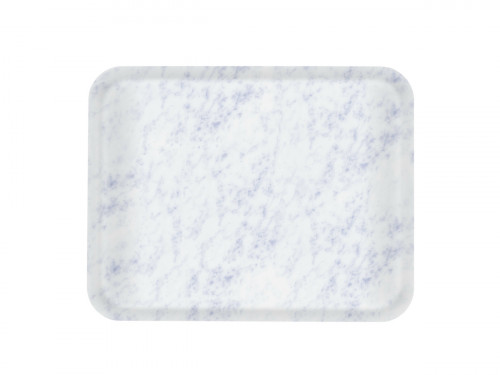 Plateau GN1/1 polyester marbre blanc 53x32,5 cm Profil 2 Platex