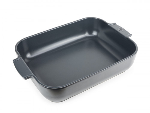 Plat à four rectangulaire ardoise porcelaine 22x13 cm Céramique Peugeot Saveurs