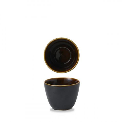 Pot conique noir porcelaine vitrifiée Ø 10,2 cm Nourish Tokyo Churchill