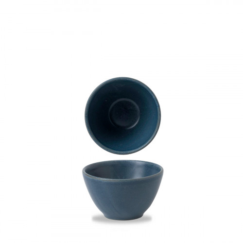 Pot conique oslo blue porcelaine vitrifiée Ø 10,2 cm Nourish Oslo Churchill