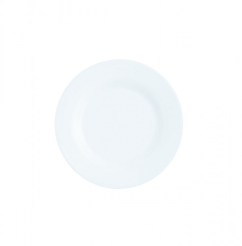 Assiette plate rond blanc verre opal Ø 20,5 cm Intensity Arcoroc