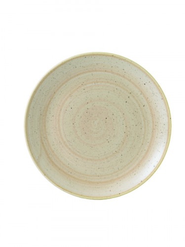 Assiette coupe rond Nutmeg Cream porcelaine vitrifiée Ø 26 cm Stonecast Nutmeg Churchill