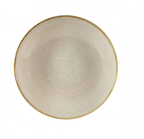 Assiette creuse rond Nutmeg Cream porcelaine vitrifiée Ø 31 cm Stonecast Nutmeg Churchill