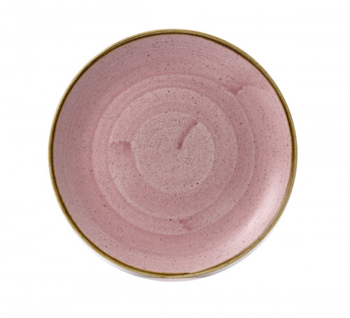 Assiette coupe rond Petal Pink porcelaine vitrifiée Ø 26 cm Stonecast Petal Churchill