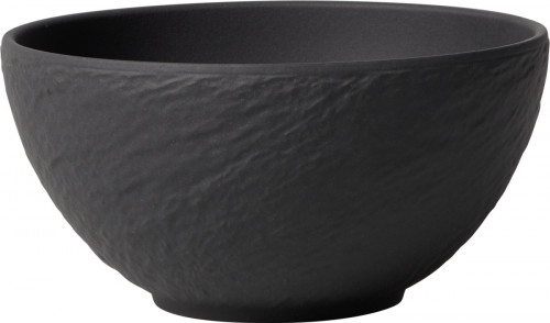 Bol rond noir porcelaine 65 cl Ø 14 cm The Rock Villeroy & Boch