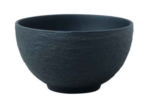 Coupelle rond noir porcelaine Ø 11 cm The Rock Villeroy & Boch